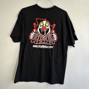 Deathhaus Movie Evil Killer Clown Bobby Shelton T-shirt